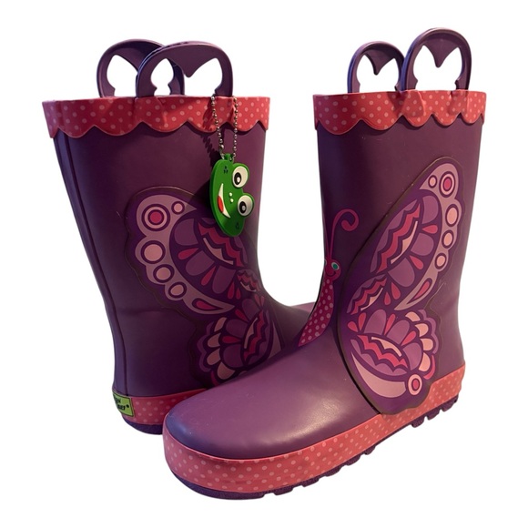 Western‎ Chief Butterfly RainBoots for Girls - Picture 3 of 6